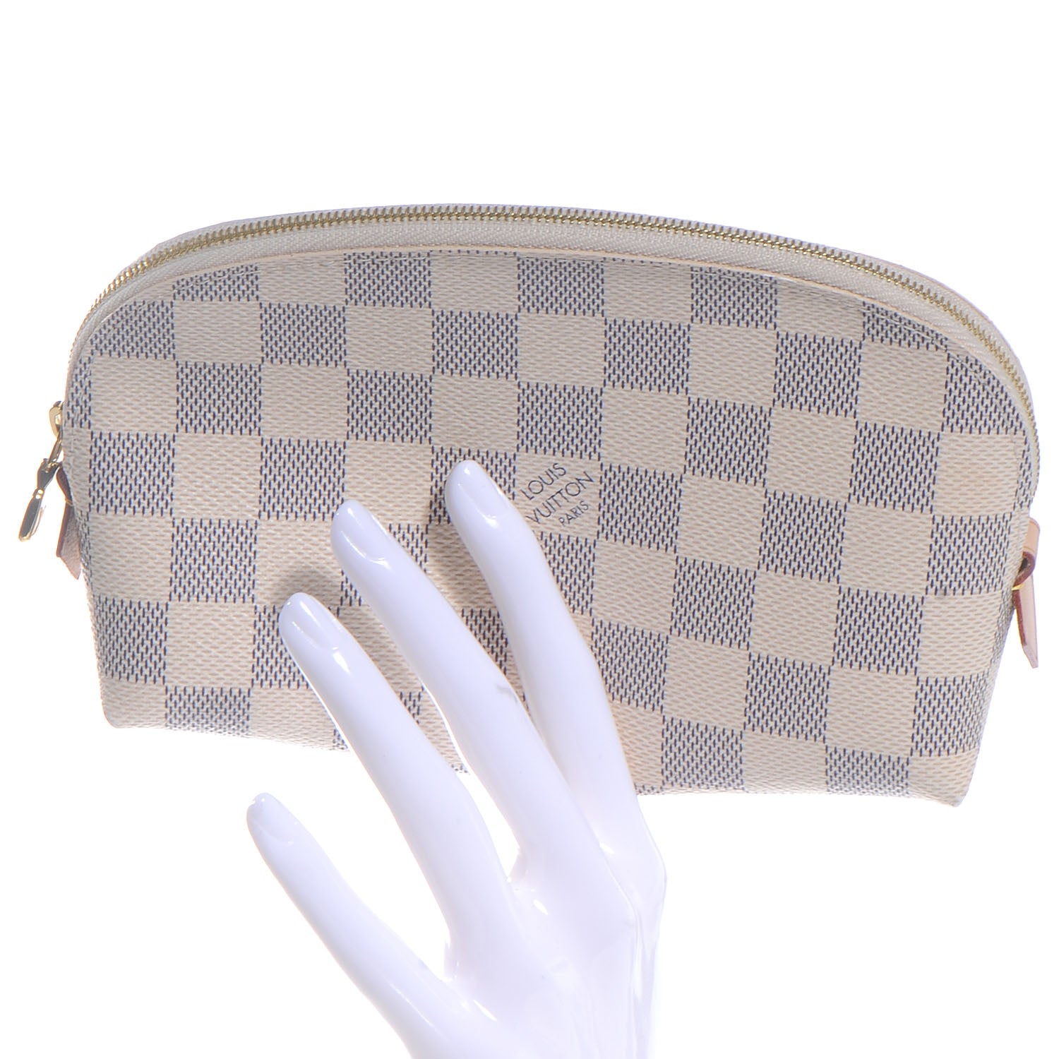 Louis Vuitton Damier Azur Cosmetic Pouch 2 of 7
