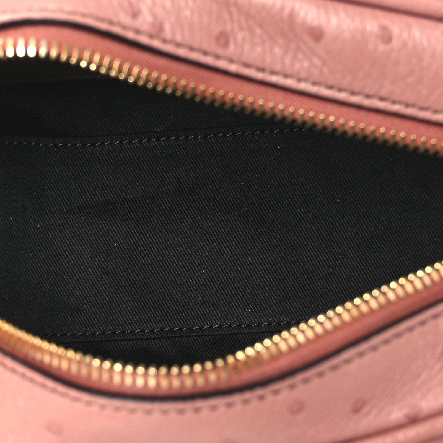 Chloe Buffalo Ostrich Effect Small Charms Bowling Bag Nougat 5 of 10