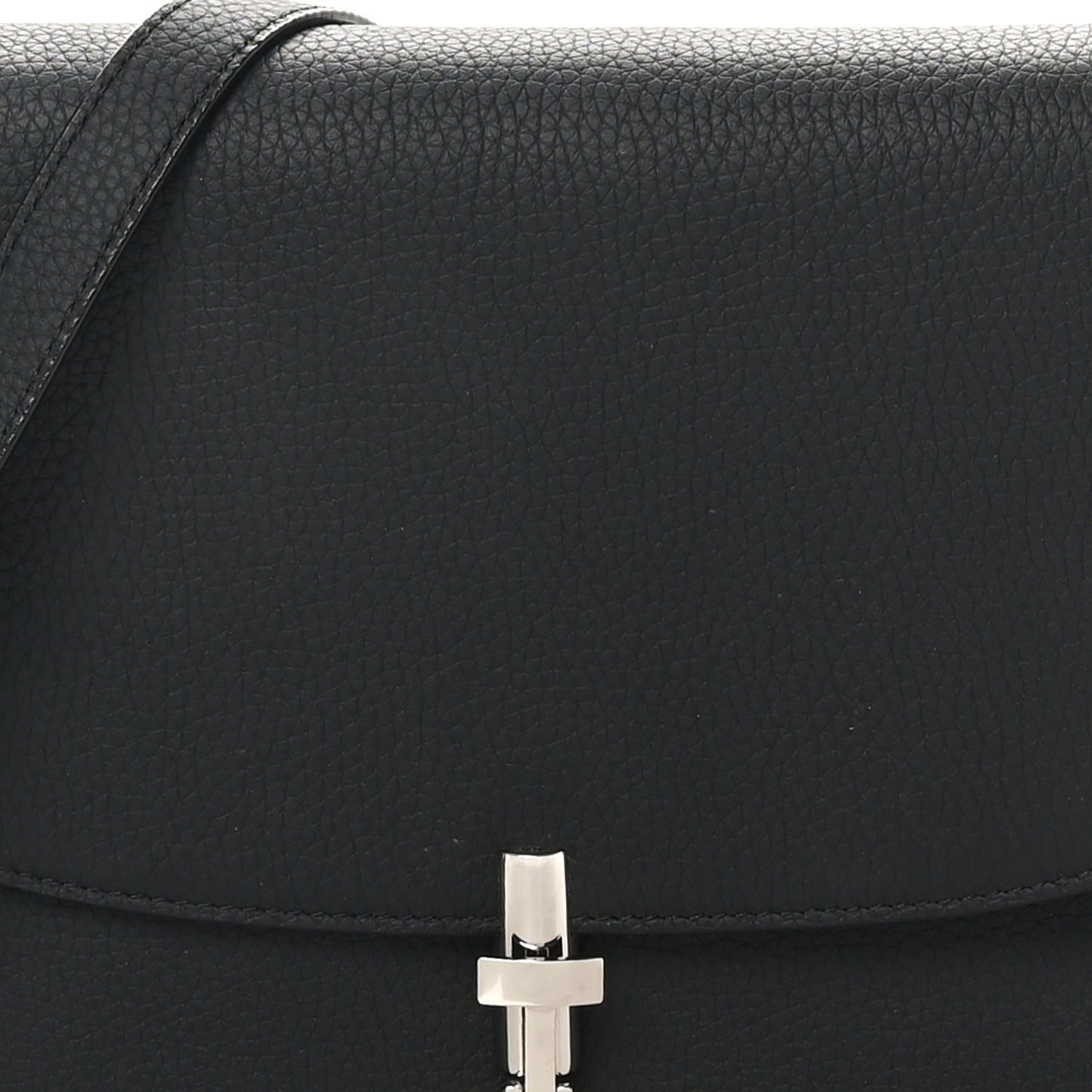 Grained Calfskin The Sofia 10 Crossbody Black