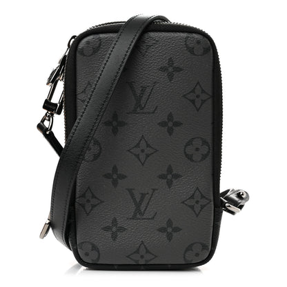 Louis Vuitton Monogram Eclipse Reverse Double Phone Pouch 1 of 11
