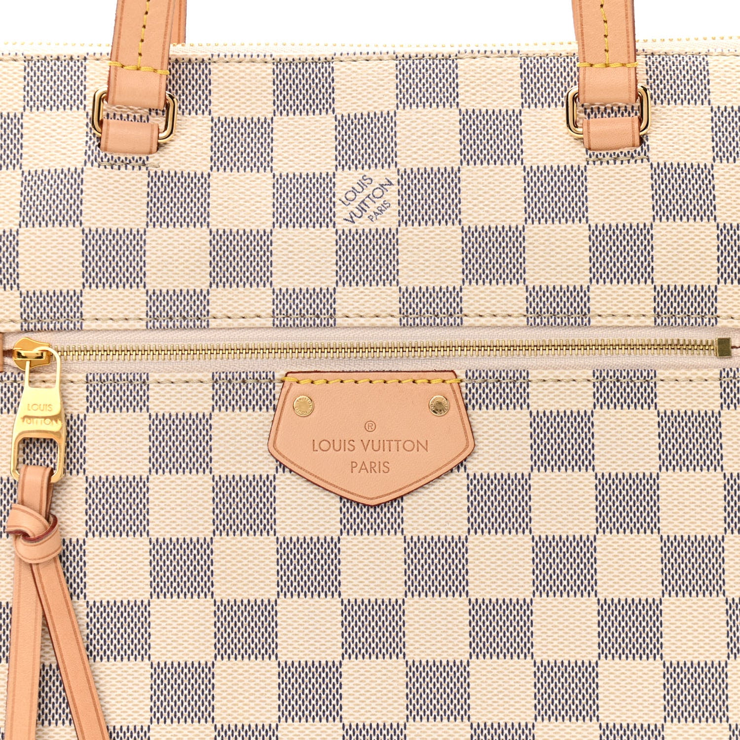 Louis Vuitton Damier Azur Iena MM 9 of 11