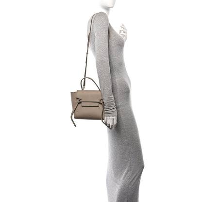 Celine Grained Calfskin Nano Belt Bag Light Taupe 2 of 9