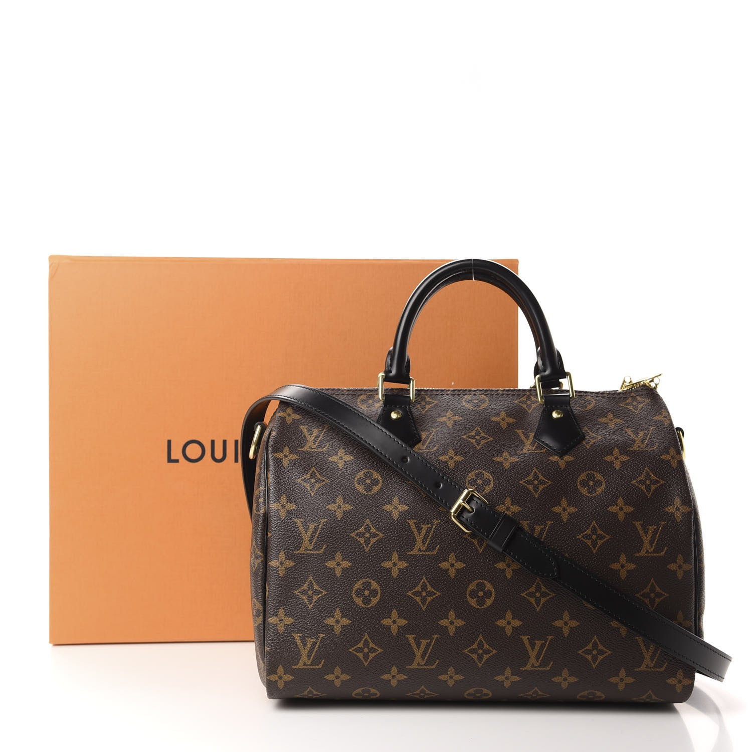 Louis Vuitton Monogram My World Tour Speedy Bandouliere 30 Black 12 of 12
