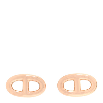 Hermes 18K Rose Gold TPM Farandole Stud Earrings 1 of 5