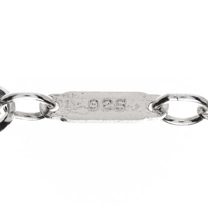 Tiffany Sterling Silver 1837 Loop Cushion Pendant Necklace 5 of 5