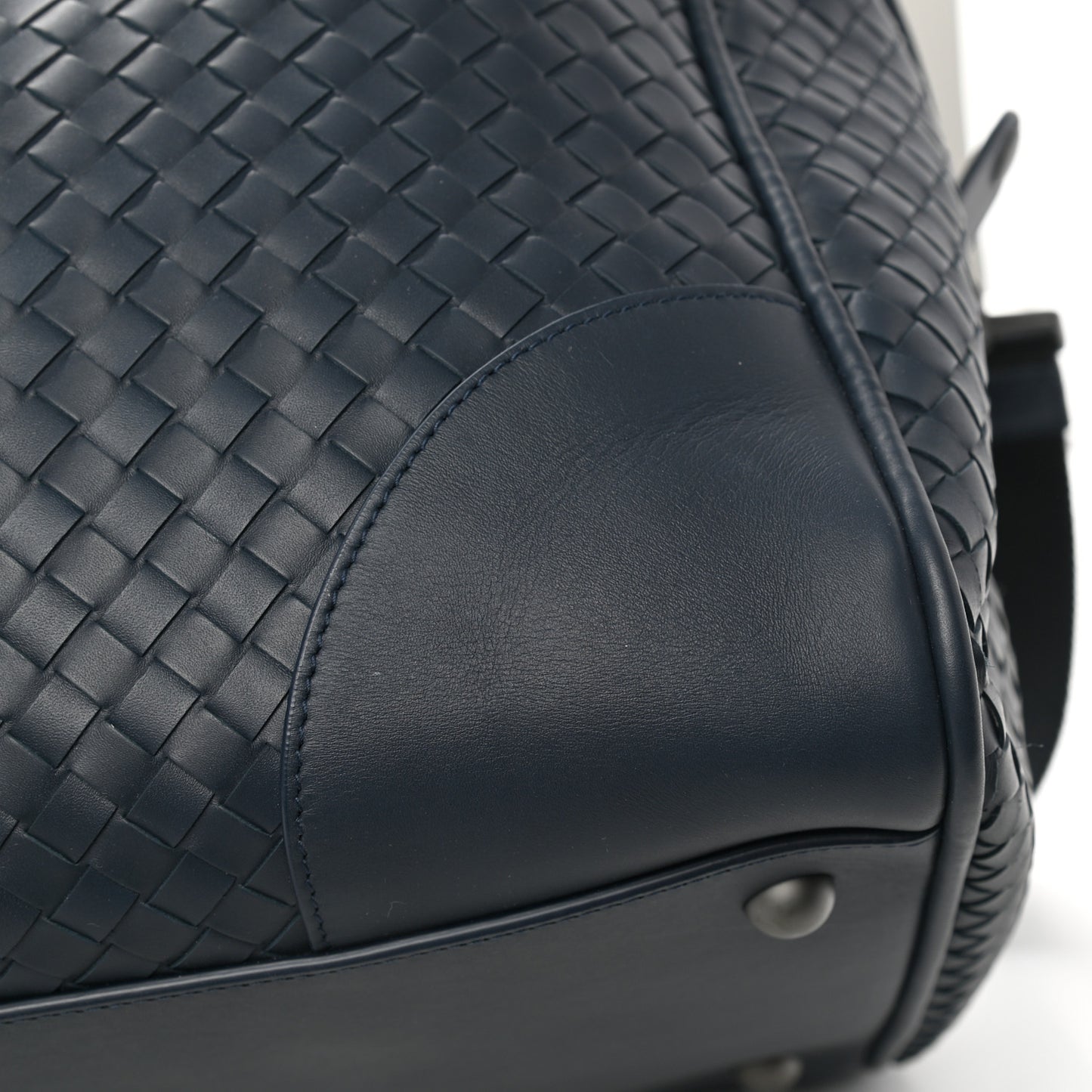 Nappa Intrecciato Large Duffel Denim