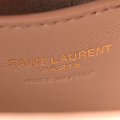 Saint Laurent Smooth Calfskin Le 5 A 7 Mini Hobo Rosy Sand 6 of 10