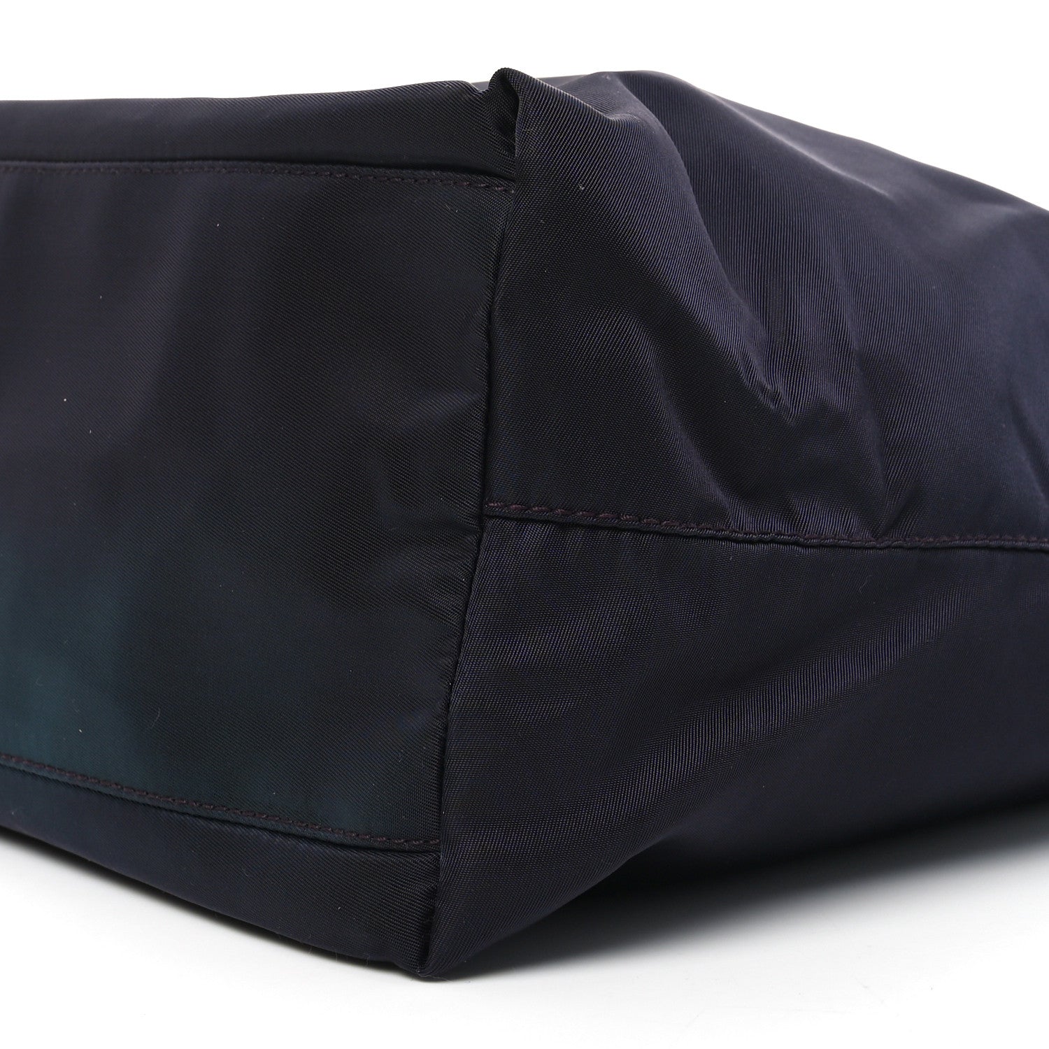 Prada Tessuto Nylon Saffiano Tote Purple 9 of 9