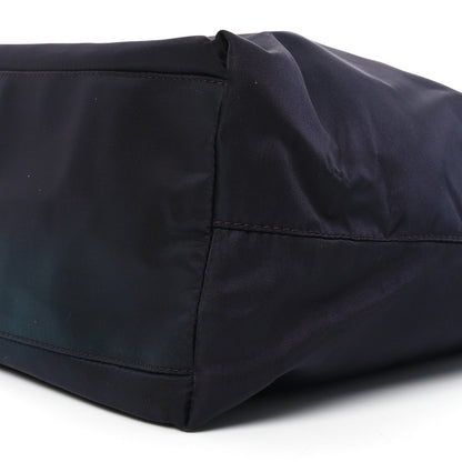 Prada Tessuto Nylon Saffiano Tote Purple 9 of 9