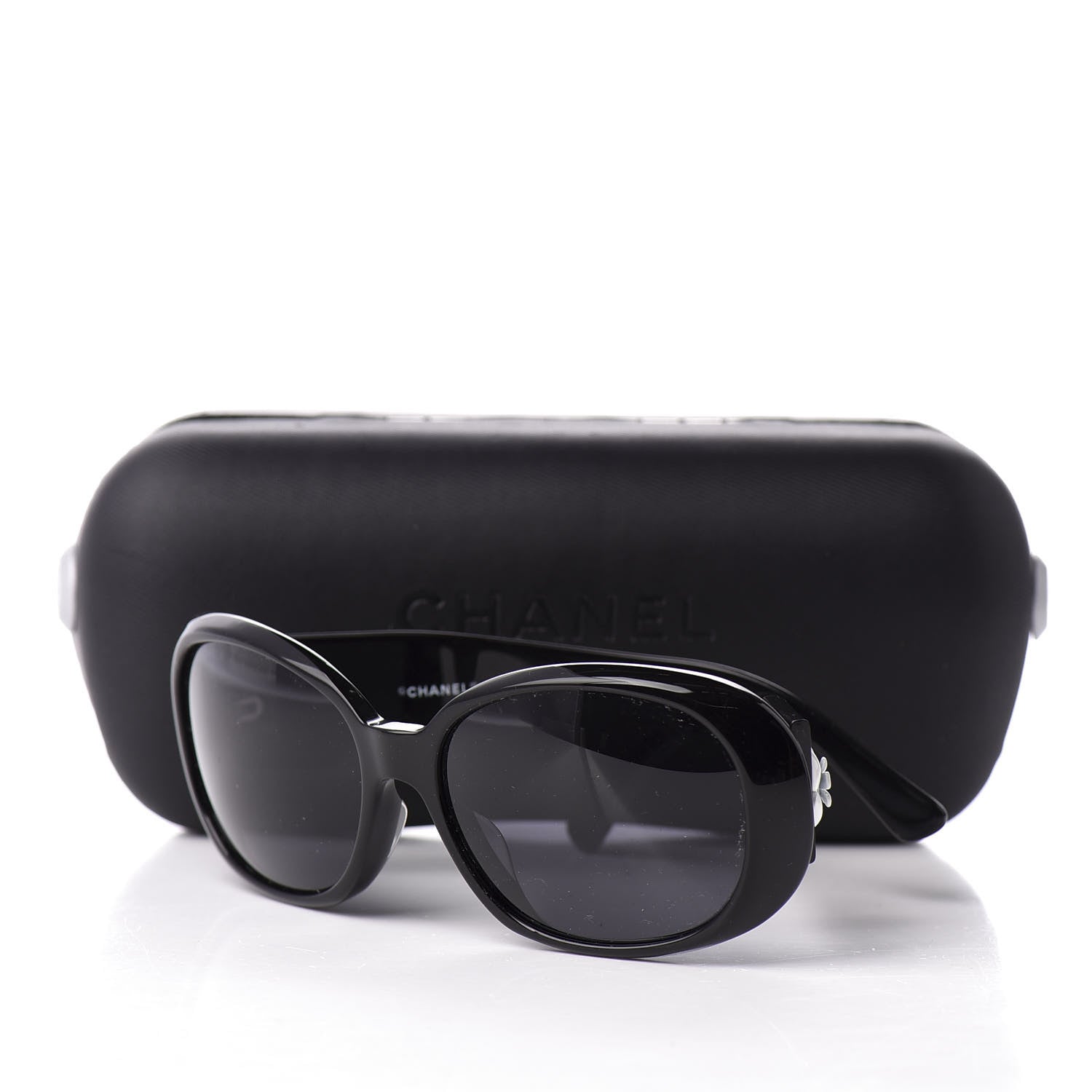 Chanel Camellia CC Sunglasses 5113 Black 8 of 8