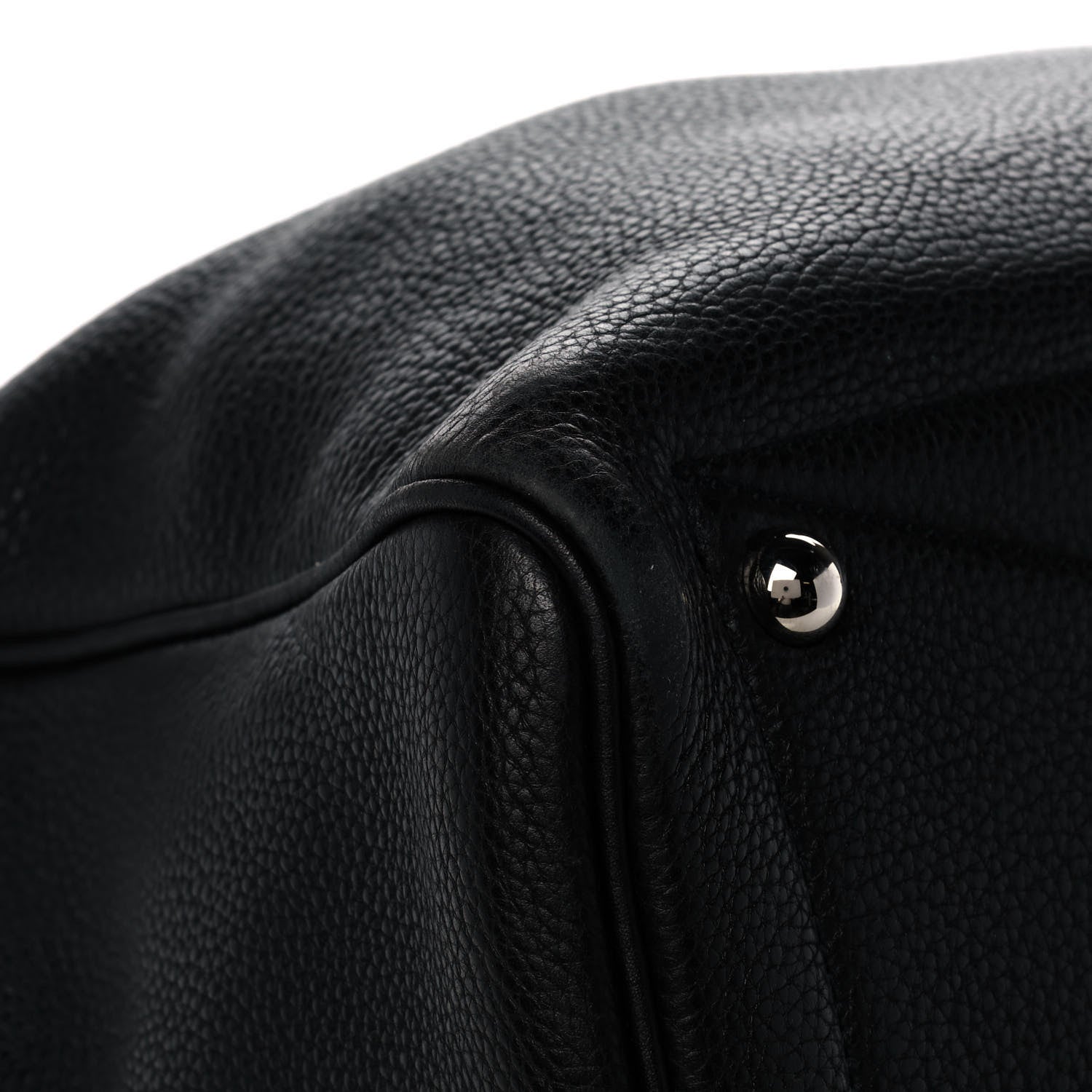 Hermes Taurillon Clemence Victoria II 35 Black 8 of 12