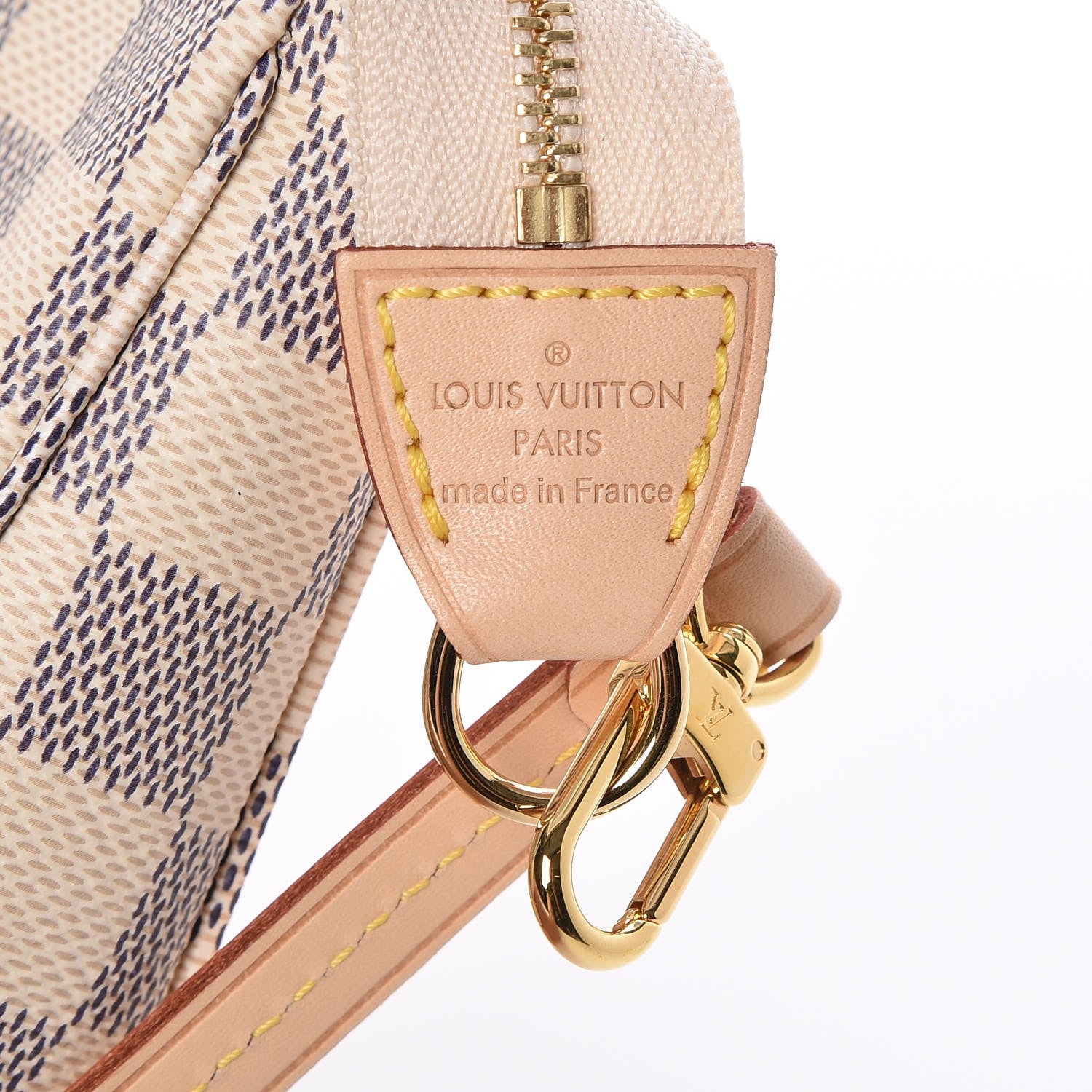 Louis Vuitton Damier Azur Pochette Accessories NM 6 of 7