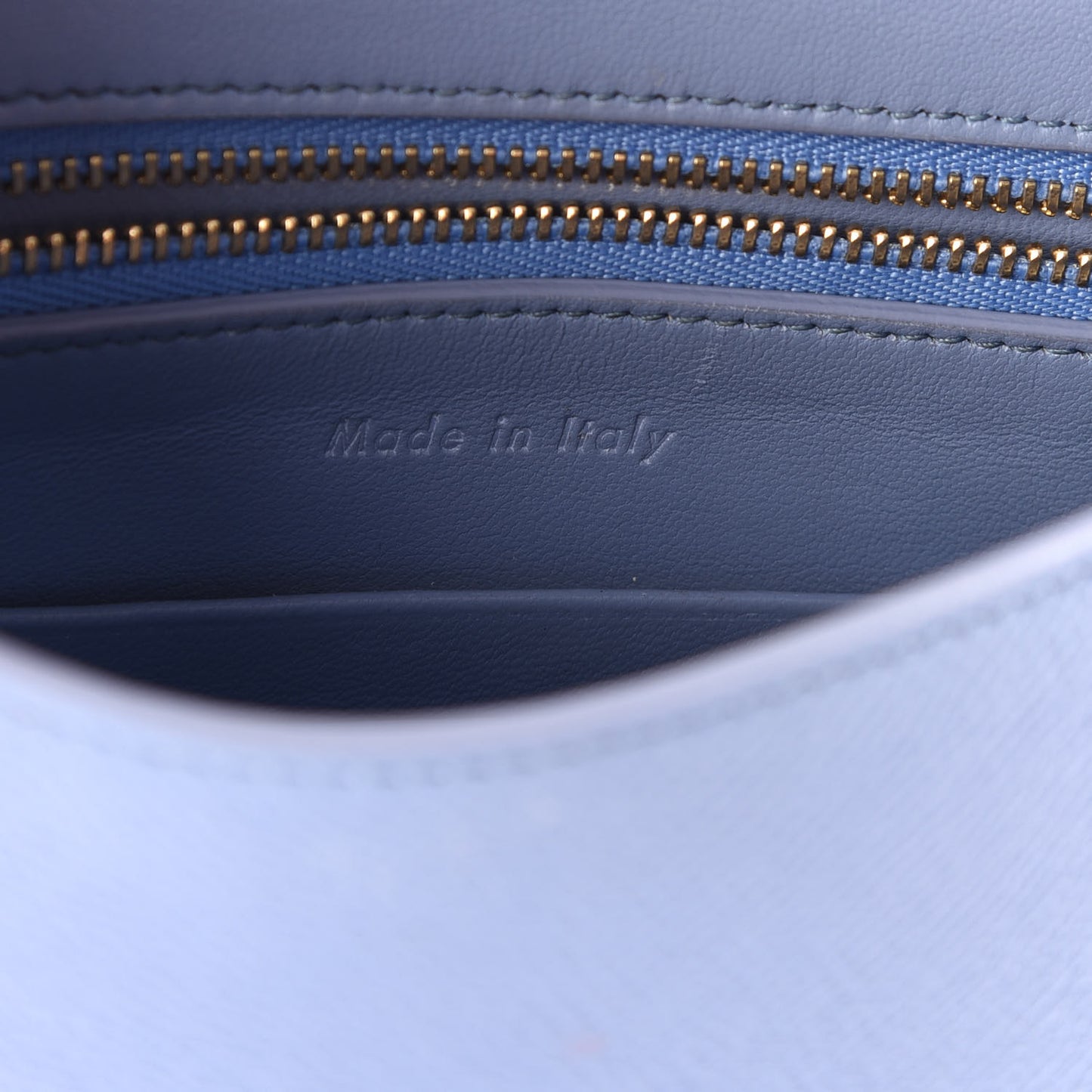 Grained Calfskin Compact Trotteur Porcelain