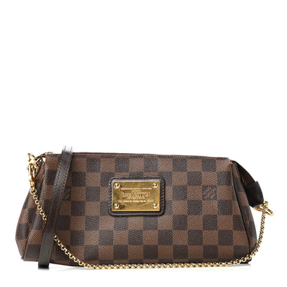 Louis Vuitton Damier Ebene Eva Clutch 1 of 9