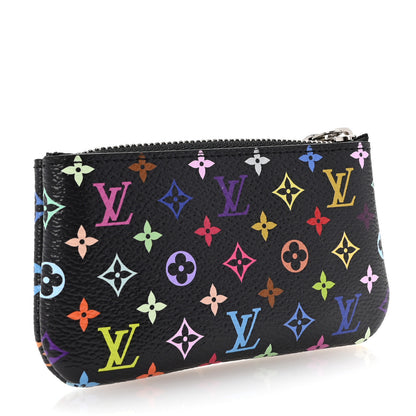 Louis Vuitton LV X TM Monogram Multicolor Key Pouch Black 3 of 7