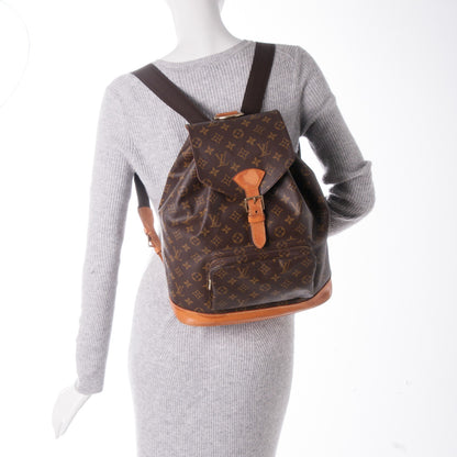 Louis Vuitton Monogram Montsouris GM Backpack 2 of 6