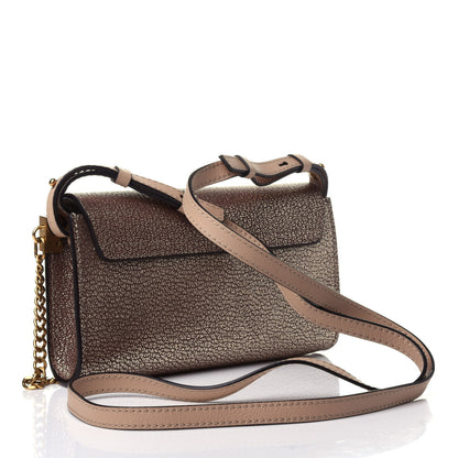 Chloe Metallic Goatskin Mini Faye Shoulder Bag Gold 2 of 4