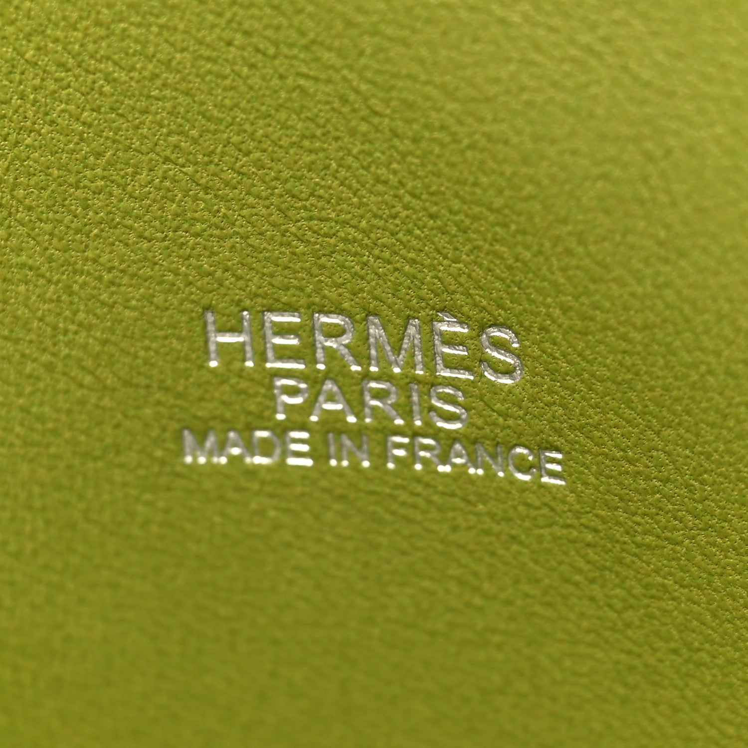 Hermes Taurillon Clemence Bolide 35 Chartreuse 6 of 10