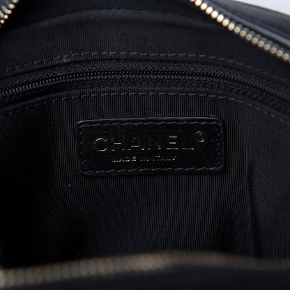 Chanel Calfskin Quilted CC Small Vanity Case Black 8 of 11