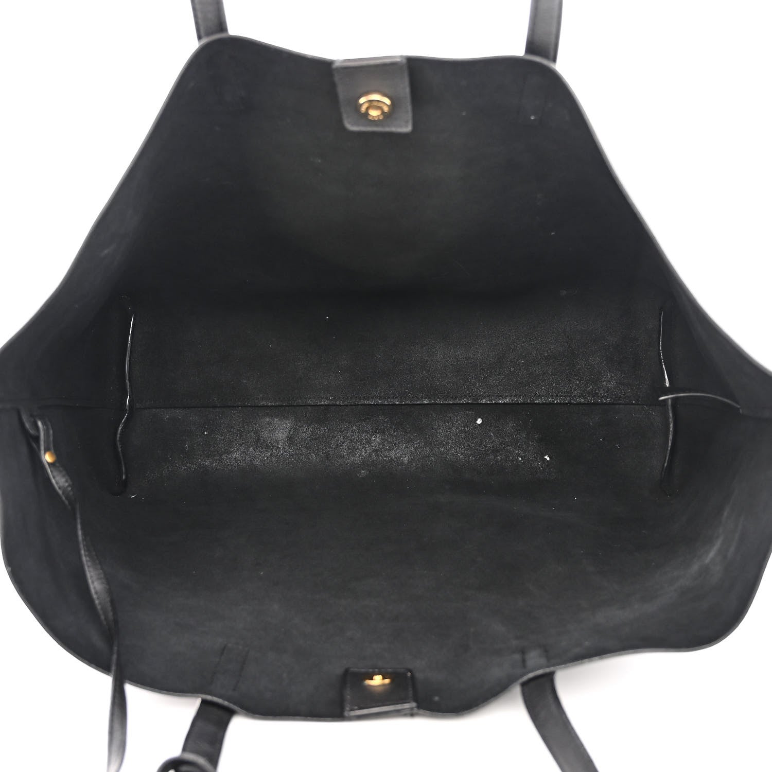 Saint Laurent Calfskin Large Shopping Tote Black 6 of 18