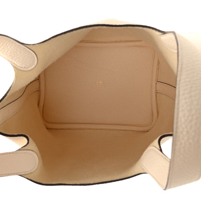 Hermes Taurillon Clemence Picotin Lock 18 PM Nata 5 of 10