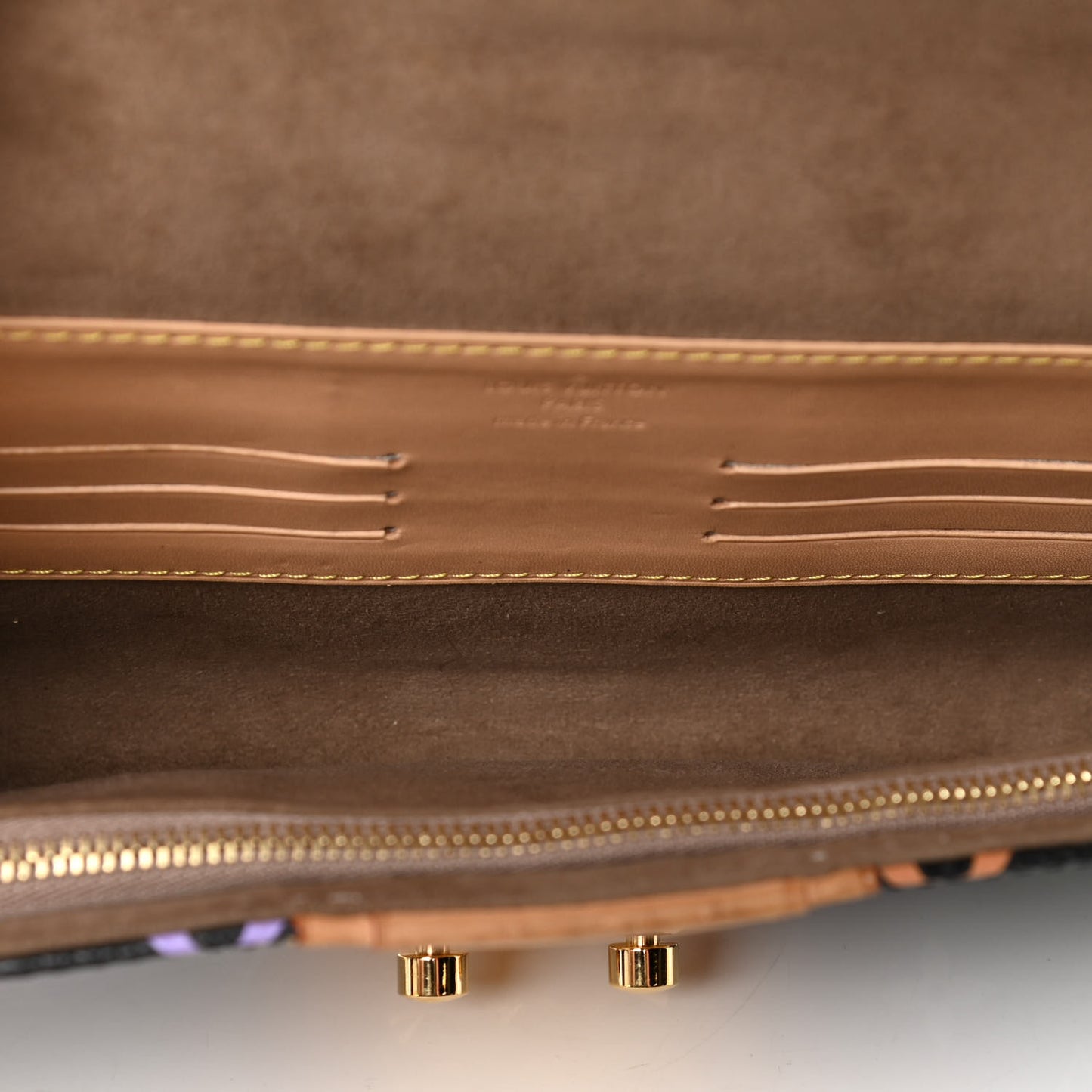Monogram Multicolor Courtney Clutch Black