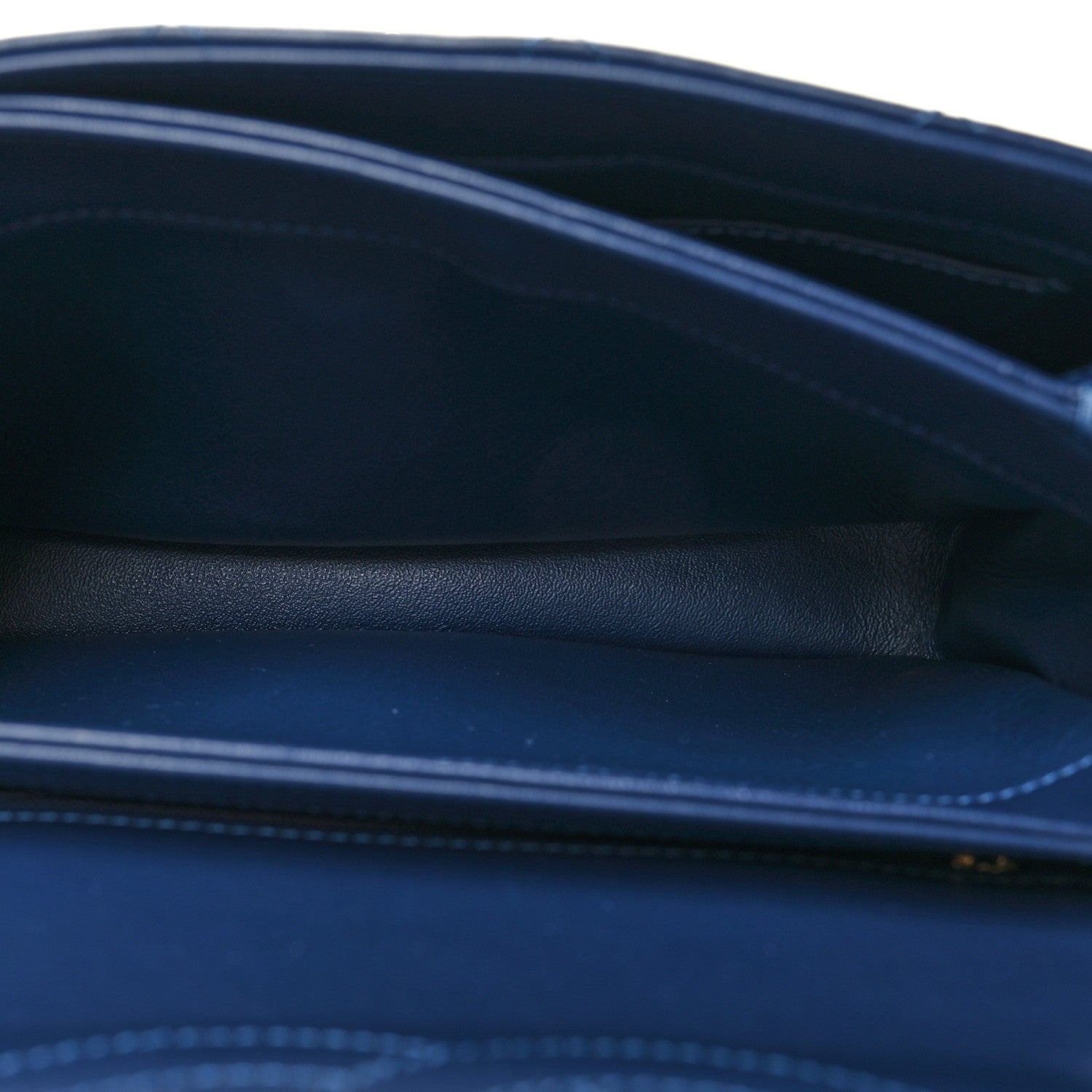 Chanel Lambskin Quilted Small Trendy CC Flap Dual Handle Bag Navy 6 of 13