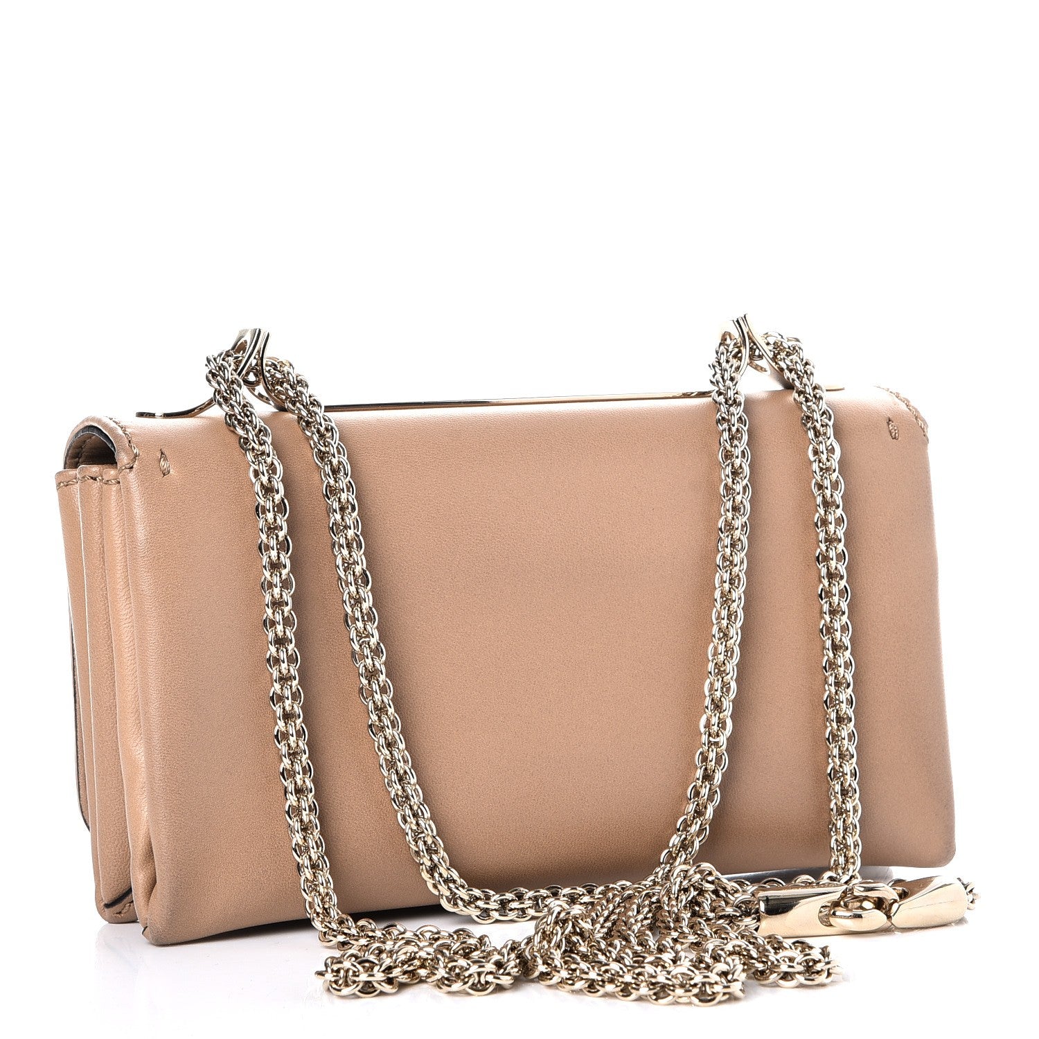 Valentino Garavani Nappa Mini Va Va Voom Shoulder Bag Alpaca 5 of 12