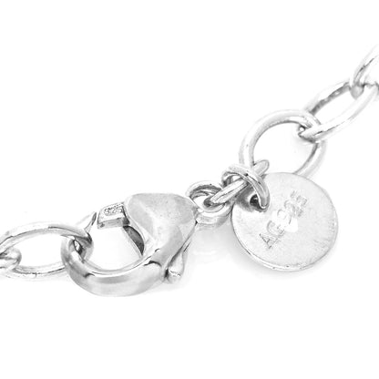 Tiffany Sterling Silver Narrow Infinity Link Necklace 4 of 5
