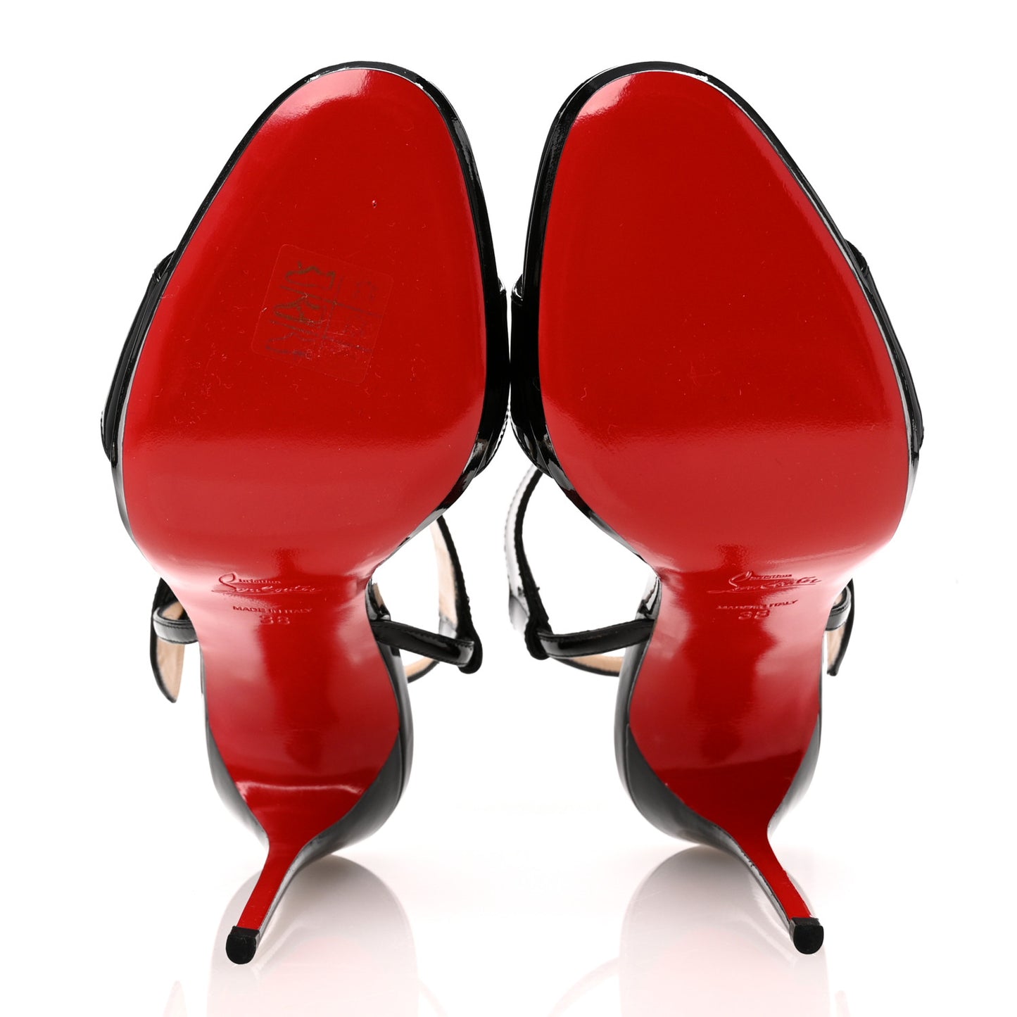 Patent Beltega 120 Sandals 38 Black