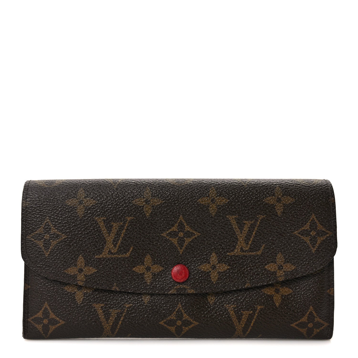 Louis Vuitton Monogram Emilie Wallet Rouge 1 of 11