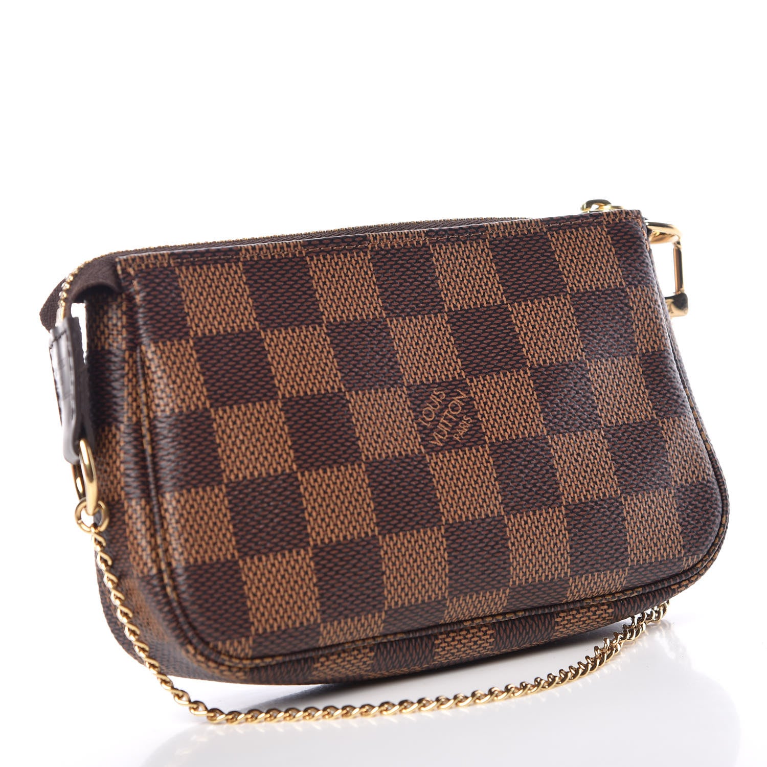 Louis Vuitton Damier Ebene Mini Pochette Accessories 3 of 10