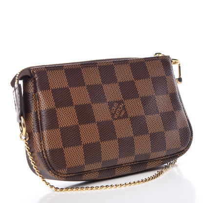 Louis Vuitton Damier Ebene Mini Pochette Accessories 3 of 10