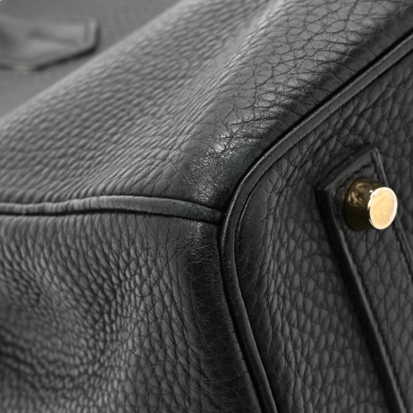 Taurillon Clemence Birkin 35 Black