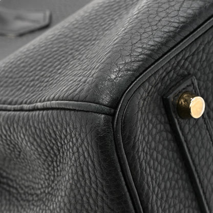 Hermes Taurillon Clemence Birkin 35 Black 23 of 25