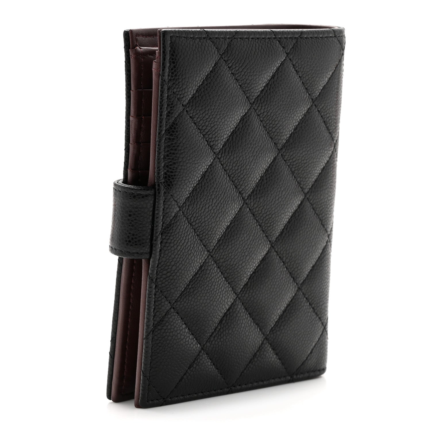 Chanel Caviar Quilted Passport Holder Black 3 of 8
