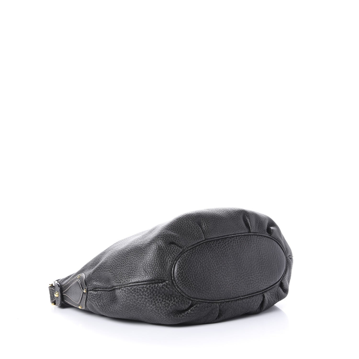 Gucci Pebbled Calfskin Medium Pelham Hobo Black 4 of 10