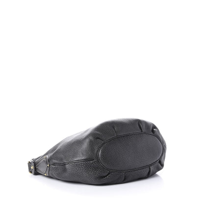 Gucci Pebbled Calfskin Medium Pelham Hobo Black 4 of 10