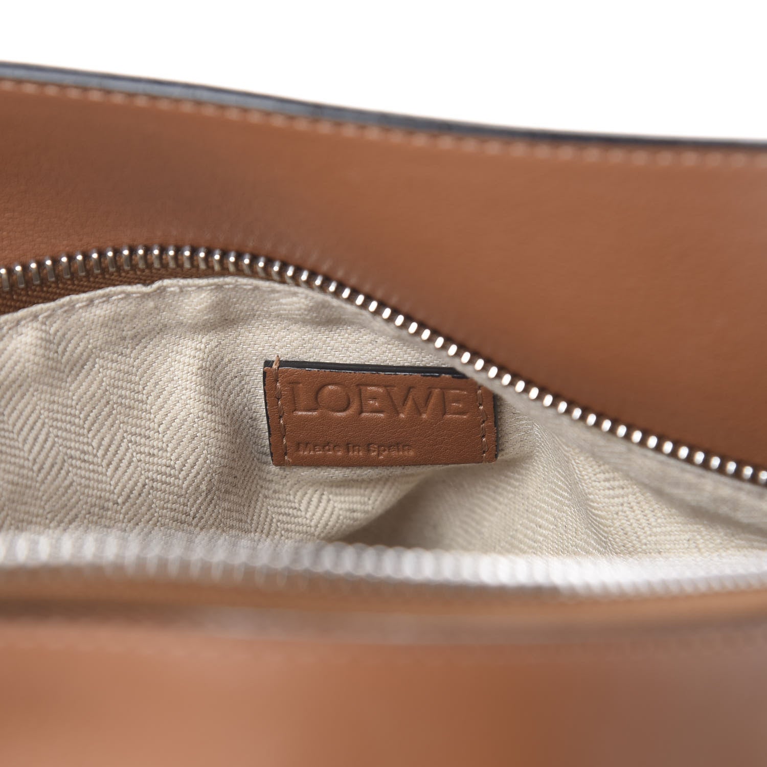 Loewe Calfskin Medium Puzzle Bag Tan 7 of 8
