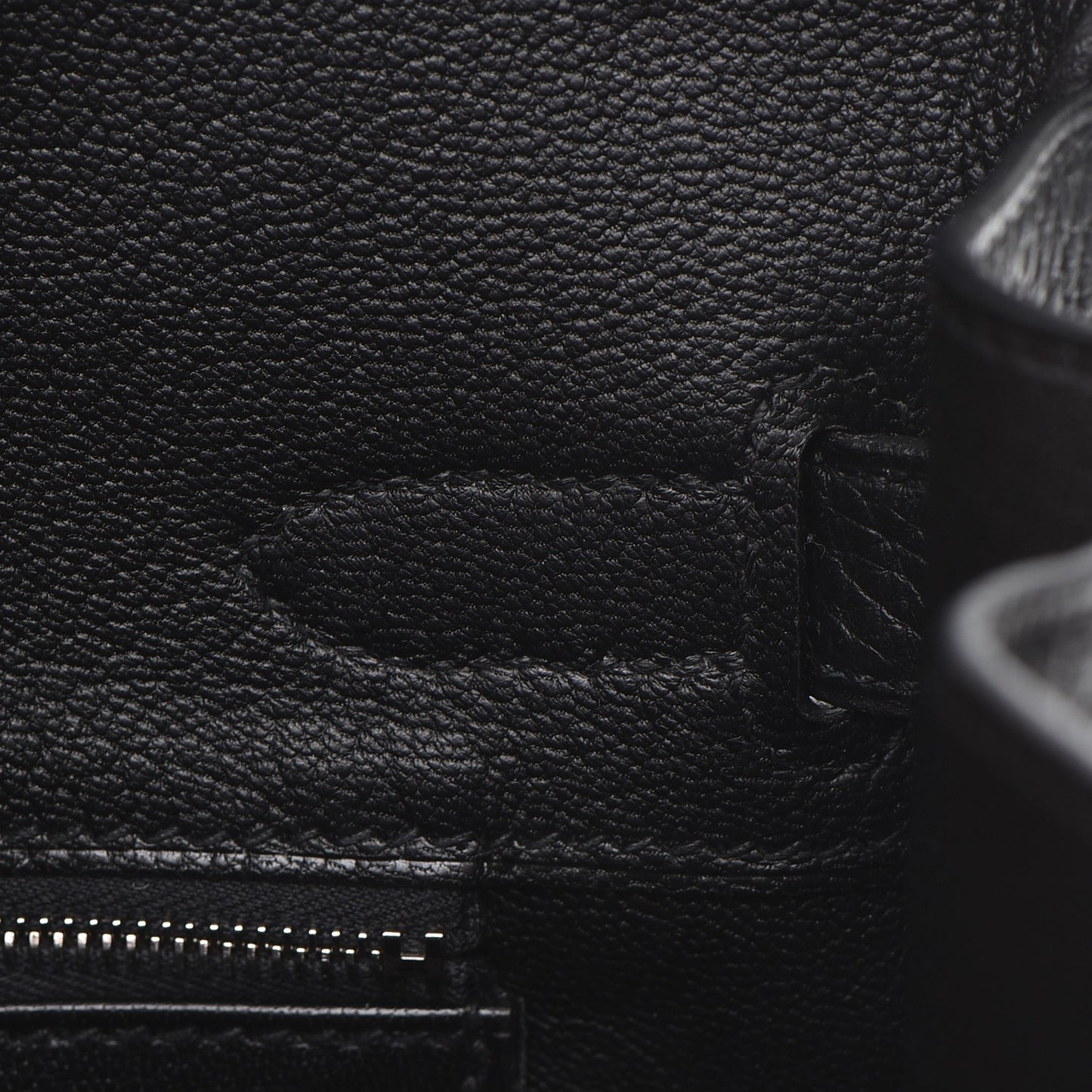 Taurillon Clemence Birkin 30 Black