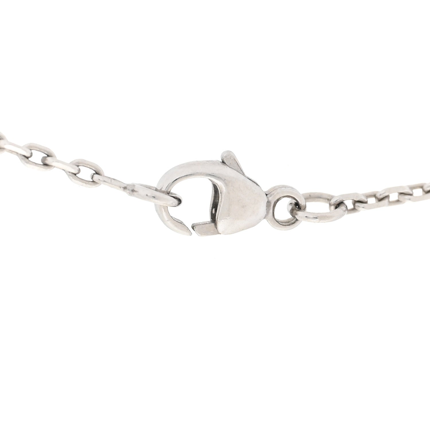 Hermes Lacquered Palladium Mini Pop H Pendant Necklace Orange 5 of 6