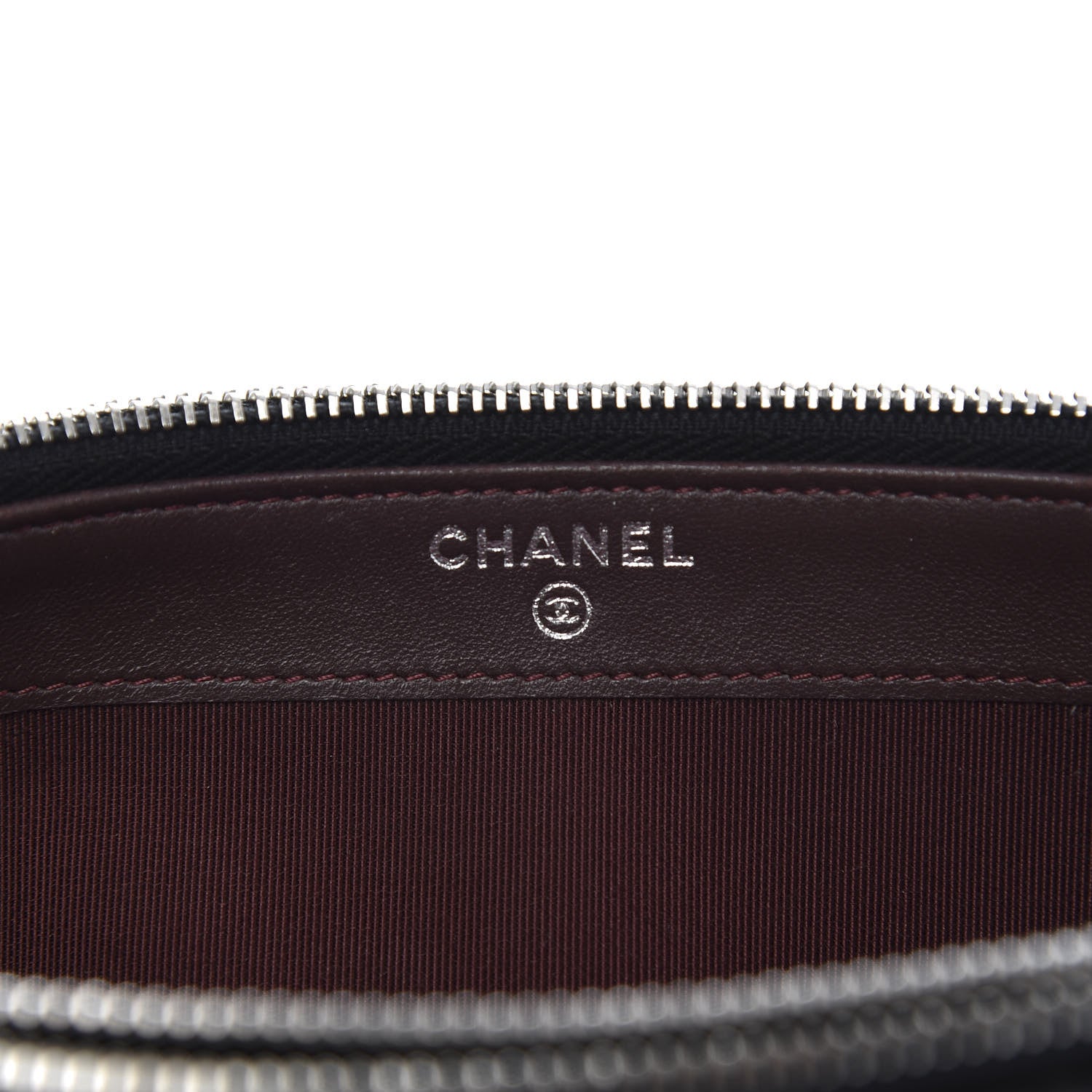 Chanel Lambskin Quilted Small Clutch With Chain Black 8 of 14