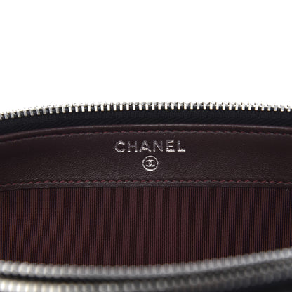 Chanel Lambskin Quilted Small Clutch With Chain Black 8 of 14