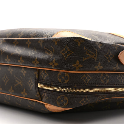 Louis Vuitton Monogram Porte-Documents Voyage Briefcase 2 Compartments 9 of 12