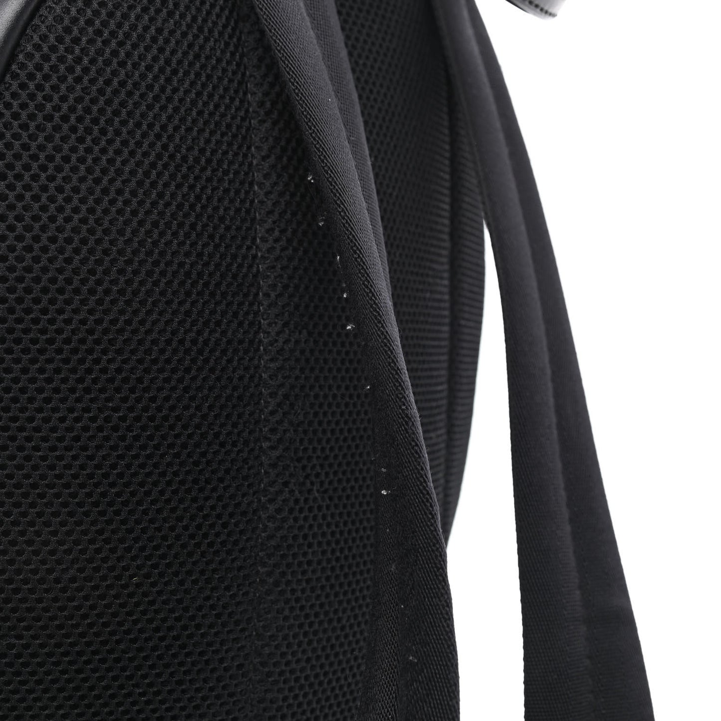 Nylon Vitello Liberty Vitello Dolce Monster Eyes Rounded Backpack Black Sunflower