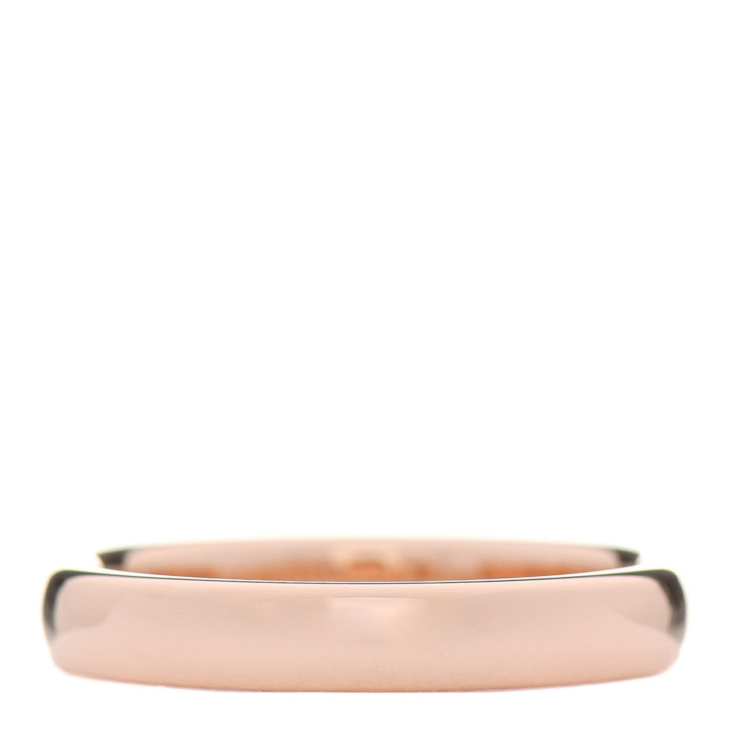 Tiffany 18K Rose Gold 3mm Classic Wedding Band Ring 49 4.75 1 of 3