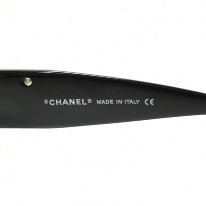 Chanel Crystal CC Logo Sunglasses 4095 B Black 6 of 8