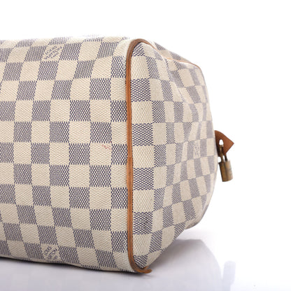 Louis Vuitton Damier Azur Speedy 30 10 of 12