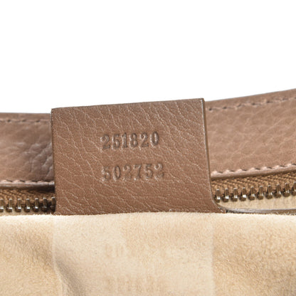 Gucci Cellarius Calfskin Medium 1973 Chain Shoulder Bag Marron Glace 7 of 8