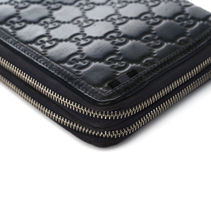 Gucci Guccissima Signature Travel Document Case Grey 12 of 33